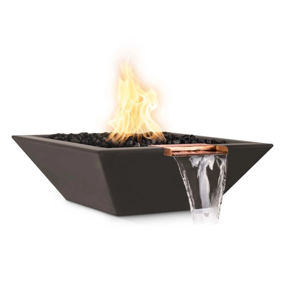 Top Fires Maya 30-Inch Square Concrete Gas Fire And Water Bowl - Electronic (OPT-30SFWE) 7 Top Fires Maya 30-Inch Square Concrete Gas Fire And Water Bowl - Electronic (OPT-30SFWE) - Image 7