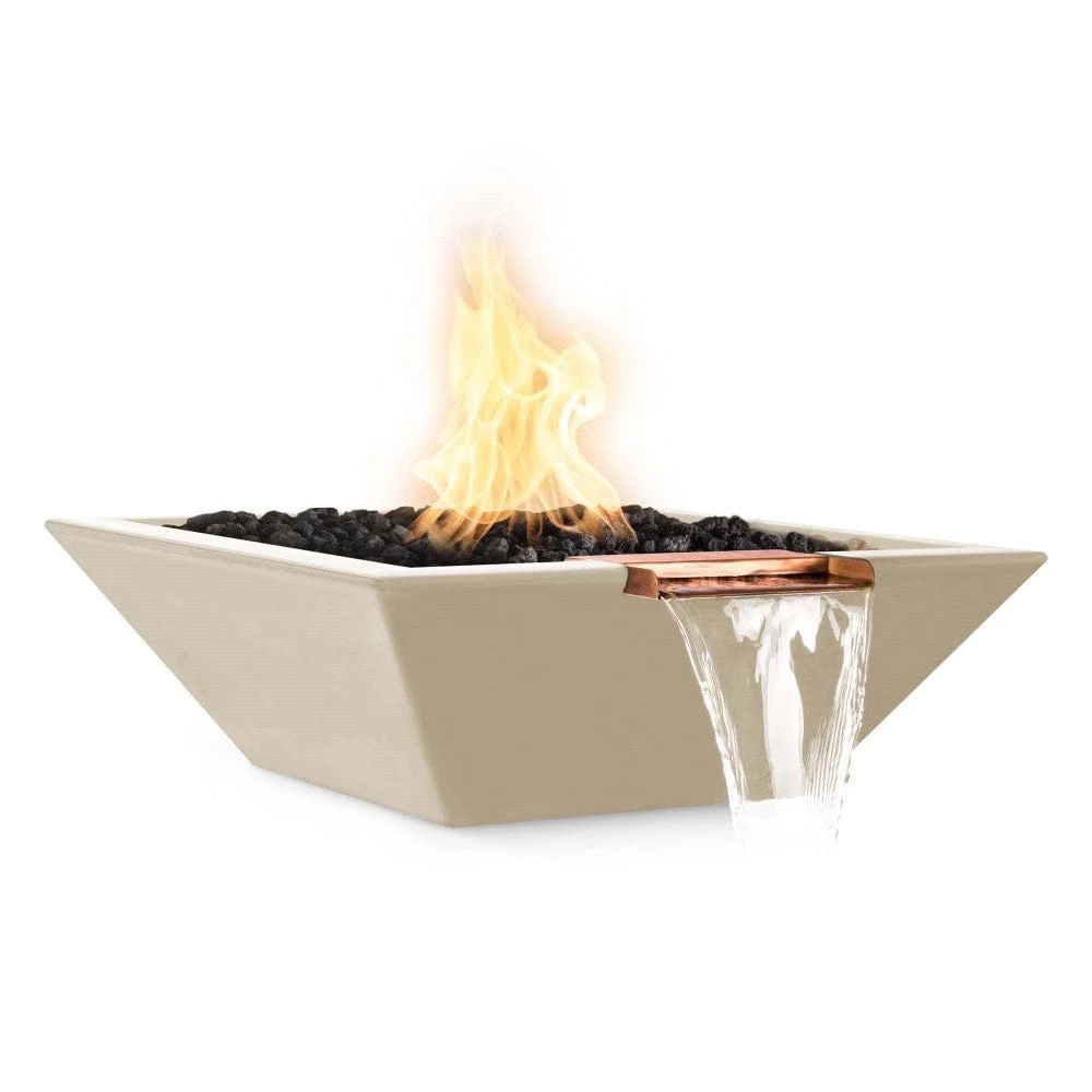 Top Fires Maya 30-Inch Square Concrete Gas Fire And Water Bowl - Electronic (OPT-30SFWE) 12 Top Fires Maya 30-Inch Square Concrete Gas Fire And Water Bowl - Electronic (OPT-30SFWE) - Image 12