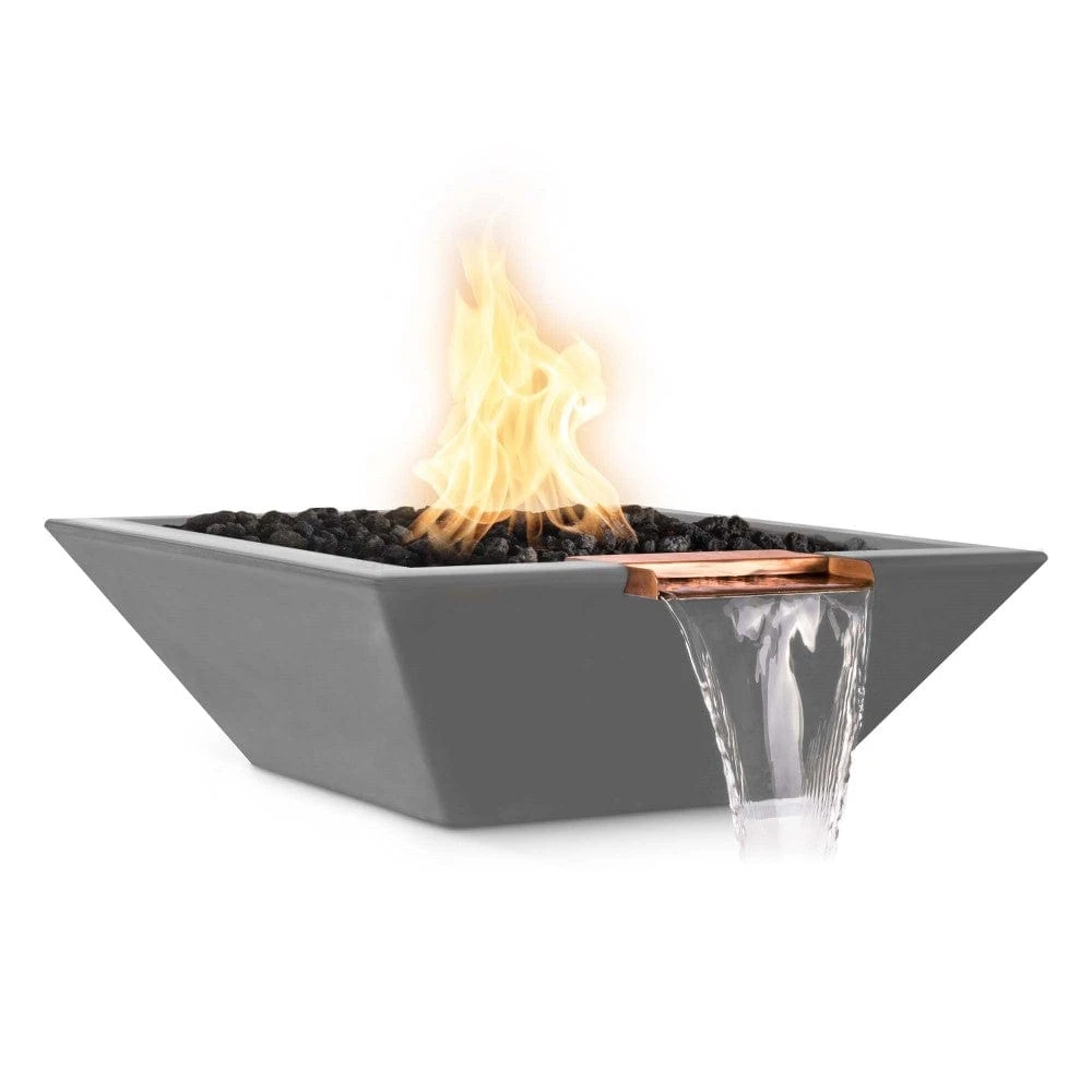 Top Fires Maya 36-Inch Square Concrete Gas Fire And Water Bowl - Electronic (OPT-36SFWE) 11 Top Fires Maya 36-Inch Square Concrete Gas Fire And Water Bowl - Electronic (OPT-36SFWE) - Image 11