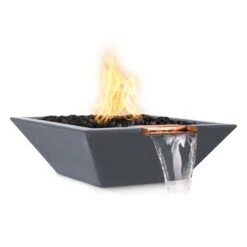 Top Fires Maya 36-Inch Square Concrete Gas Fire And Water Bowl - Electronic (OPT-36SFWE) 24 Top Fires Maya 36-Inch Square Concrete Gas Fire And Water Bowl - Electronic (OPT-36SFWE) -Dimplex Officials top fires maya 36 inch square concrete gas fire and water bowl electronic opt 36sfwe 29695721603166