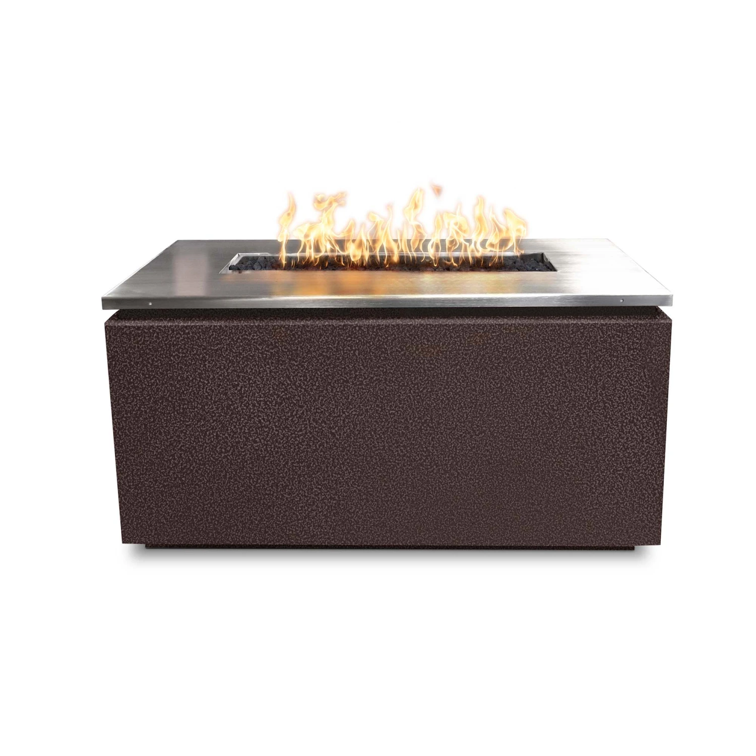 Top Fires Merona 46-Inch Rectangular Fire Pit With Stainless Steel Top - Match Lit (TOP-MC4622) 6 Top Fires Merona 46-Inch Rectangular Fire Pit With Stainless Steel Top - Match Lit (TOP-MC4622) - Image 6