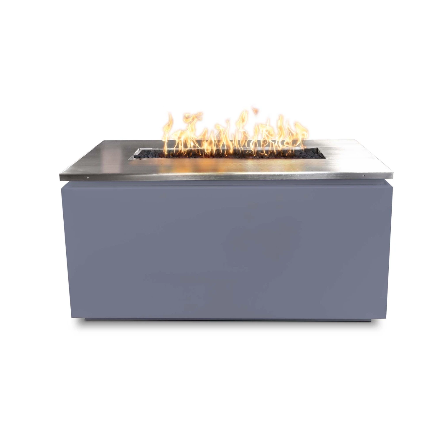 Top Fires Merona 46-Inch Rectangular Fire Pit With Stainless Steel Top - Match Lit (TOP-MC4622) 7 Top Fires Merona 46-Inch Rectangular Fire Pit With Stainless Steel Top - Match Lit (TOP-MC4622) - Image 7