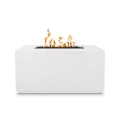 Top Fires Pismo 48-Inch Rectangular GFRC Gas Fire Pit - Match Lit (OPT-2448) -Dimplex Officials top fires pismo 48 inch rectangular gfrc gas fire pit match lit opt 2448 29696979927134