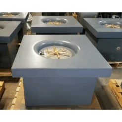 Top Fires Ramona 36-Inch Square GFRC Gas Fire Pit Table - Electronic -Dimplex Officials top fires ramona 36 inch square gfrc gas fire pit table electronic 28824247238750