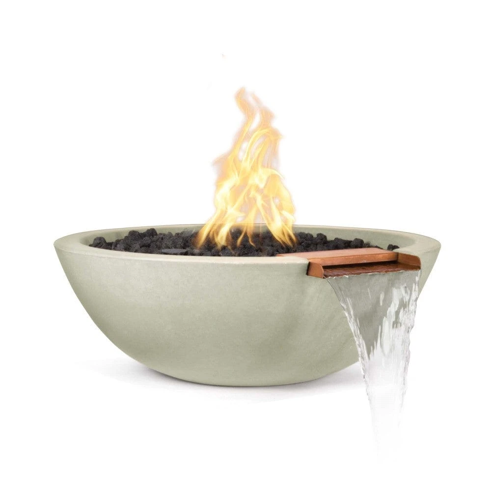 Top Fires Sedona 33-Inch Round Concrete Gas Fire And Water Bowl - Match Lit (OPT-33RFW) 11 Top Fires Sedona 33-Inch Round Concrete Gas Fire And Water Bowl - Match Lit (OPT-33RFW) - Image 11