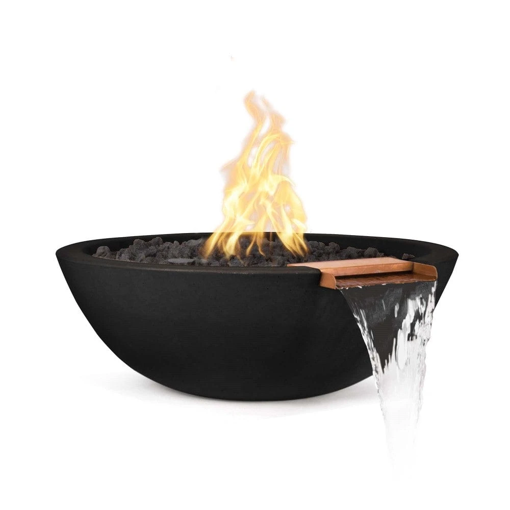 Top Fires Sedona 33-Inch Round Concrete Gas Fire And Water Bowl - Match Lit (OPT-33RFW) 6 Top Fires Sedona 33-Inch Round Concrete Gas Fire And Water Bowl - Match Lit (OPT-33RFW) - Image 6