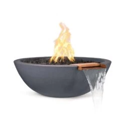 Top Fires Sedona 33-Inch Round Concrete Gas Fire And Water Bowl - Match Lit (OPT-33RFW) 26 Top Fires Sedona 33-Inch Round Concrete Gas Fire And Water Bowl - Match Lit (OPT-33RFW) -Dimplex Officials top fires sedona 33 inch round concrete gas fire and water bowl match lit opt 33rfw liquid propane gray opt 33rfw gry lp 196111003655 29686315810910