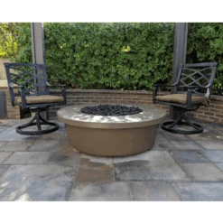 Top Fires Tempe 48-Inch GFRC Gas Fire Pit - Match Lit (OPT-TEM48) -Dimplex Officials top fires tempe 48 inch gfrc gas fire pit match lit opt tem48 28817504829534