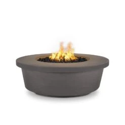 Top Fires Tempe 48-Inch GFRC Gas Fire Pit - Match Lit (OPT-TEM48) -Dimplex Officials top fires tempe 48 inch gfrc gas fire pit match lit opt tem48 liquid propane chestnut opt tem48 cst lp 840057345989 29697101561950
