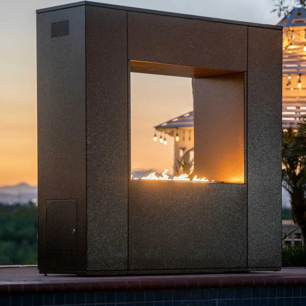 Top Fires The Williams Outdoor Gas Fireplace With Electronic Ignition - 3 Sizes 10 Top Fires The Williams Outdoor Gas Fireplace With Electronic Ignition - 3 Sizes - Image 10