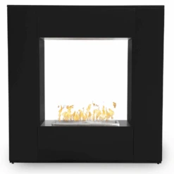 Top Fires The Williams Outdoor Gas Fireplace With Flame Sense Ignition - 3 Sizes -Dimplex Officials top fires the williams outdoor gas fireplace with flame sense ignition 3 sizes black powder coated steel 72 long liquid propane tfl will72pcekit blk lp 29011507707998