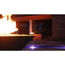 Top Fires Maya 30-Inch Square Concrete Gas Fire Bowl - Match Lit (OPT-30SFO) -Dimplex Officials top fires top fires 30 square concrete gas fire bowl match lit opt 30sfo 11806560845918