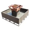 Top Fires Olympian 60" 4-Way Copper Gas Fire And Water Bowl - Electronic (OPT-OLS60SE12)