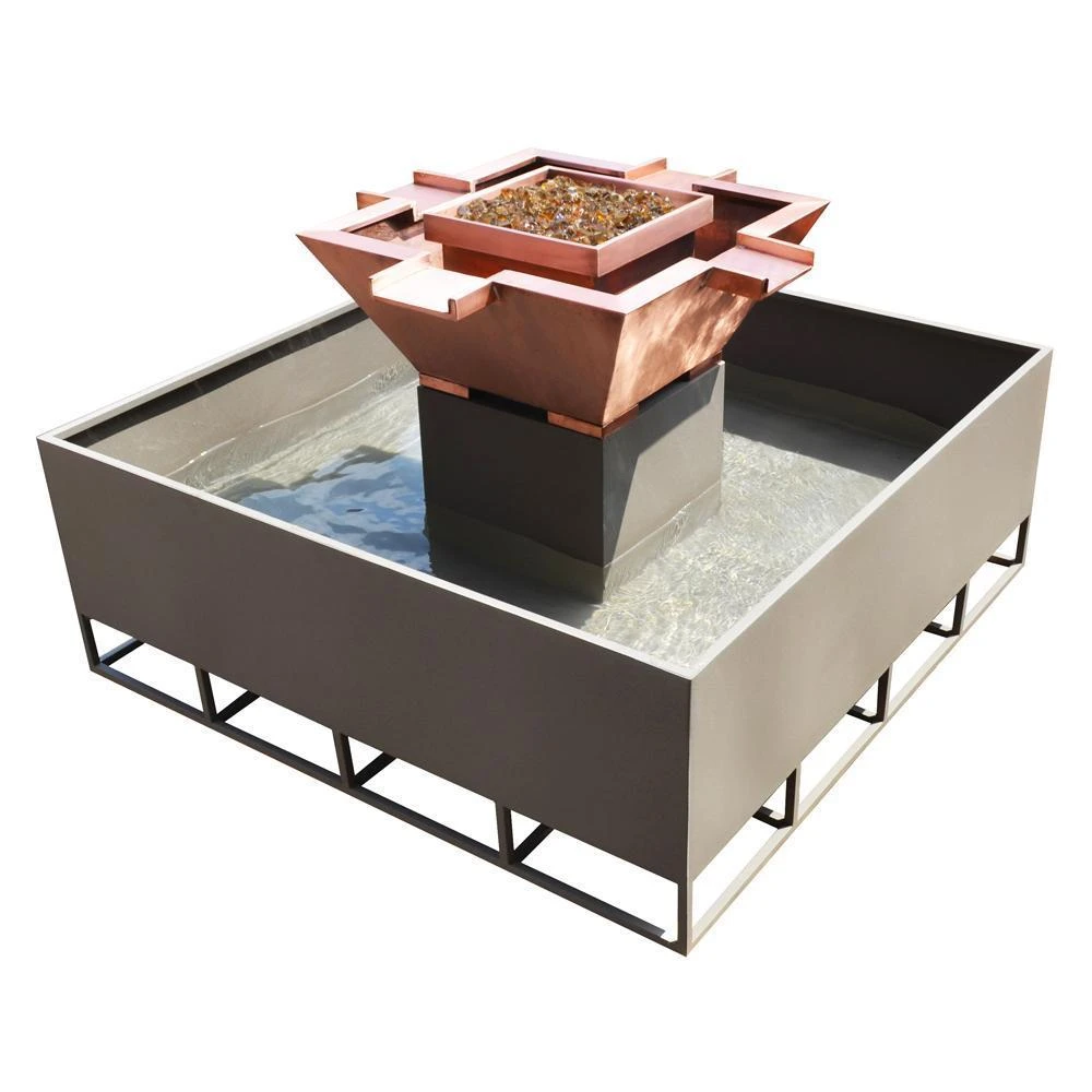 Top Fires Olympian 60" 4-Way Copper Gas Fire And Water Bowl - Electronic (OPT-OLS60SE12) 1 Top Fires Olympian 60" 4-Way Copper Gas Fire And Water Bowl - Electronic (OPT-OLS60SE12)