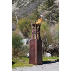 Top Fires Bastille 87-Inch Copper Fire Tower - Electronic (OPT-FTWR3EKIT) 6 Top Fires Bastille 87-Inch Copper Fire Tower - Electronic (OPT-FTWR3EKIT) -Dimplex Officials top fires top fires 87 fire tower 3 copper electronic opt ftwr3e 11806360862814