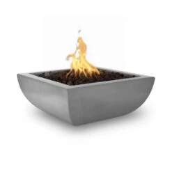 Top Fires Avalon 24-Inch Square Concrete Gas Fire Bowl - Match Lit 27 Top Fires Avalon 24-Inch Square Concrete Gas Fire Bowl - Match Lit -Dimplex Officials top fires top fires avalon 24 square concrete gas fire bowl match lit 27945269723230