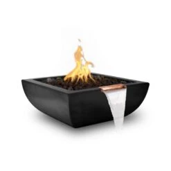 Top Fires Avalon 36-Inch Square Concrete Gas Fire And Water Bowl - Match Lit 23 Top Fires Avalon 36-Inch Square Concrete Gas Fire And Water Bowl - Match Lit -Dimplex Officials top fires top fires avalon 36 square concrete gas fire and water bowl match lit 14776648106078