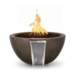 Top Fires Luna Round Concrete Gas Fire And Water Bowl - Match Lit 24 Top Fires Luna Round Concrete Gas Fire And Water Bowl - Match Lit -Dimplex Officials top fires top fires luna round concrete gas fire and water bowl match lit 27942495977566