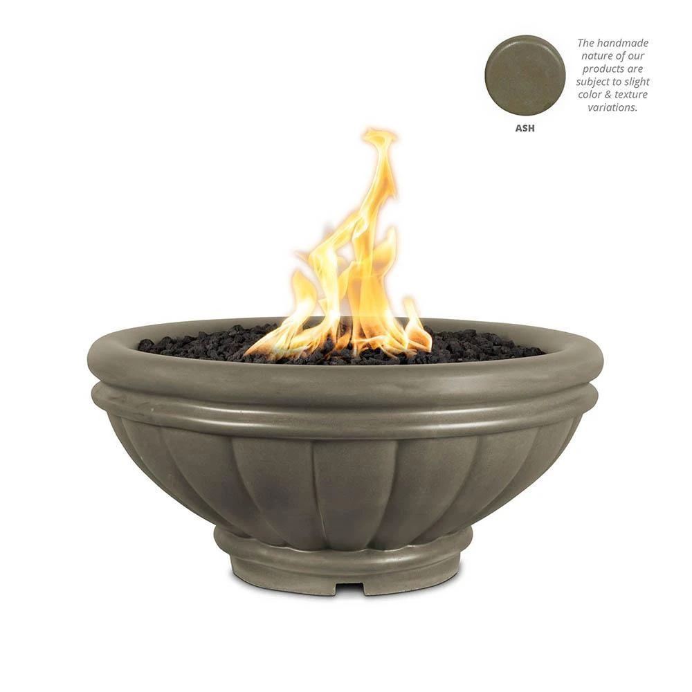 Top Fires Round Roma GFRC Gas Fire Bowl - Match Lit 4 Top Fires Round Roma GFRC Gas Fire Bowl - Match Lit - Image 4