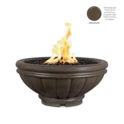 Top Fires Round Roma GFRC Gas Fire Bowl - Match Lit 27 Top Fires Round Roma GFRC Gas Fire Bowl - Match Lit -Dimplex Officials top fires top fires round roma gfrc gas fire pit match lit liquid propane 24 chocolate 11824104308830