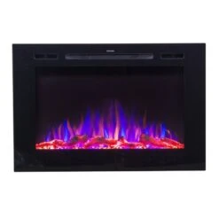 Touchstone Forte 40-Inch Recessed Smart Electric Fireplace (#80006) -Dimplex Officials touchstone forte 40 inch recessed electric fireplace 80006 80006 63136180006 2 28835752116318