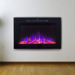 Touchstone Forte 40-Inch Recessed Smart Electric Fireplace (#80006) -Dimplex Officials touchstone forte 40 inch recessed electric fireplace 80006 80006 63136180006 2 28835752149086