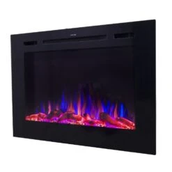 Touchstone Forte 40-Inch Recessed Smart Electric Fireplace (#80006) -Dimplex Officials touchstone forte 40 inch recessed electric fireplace 80006 80006 63136180006 2 28835752181854