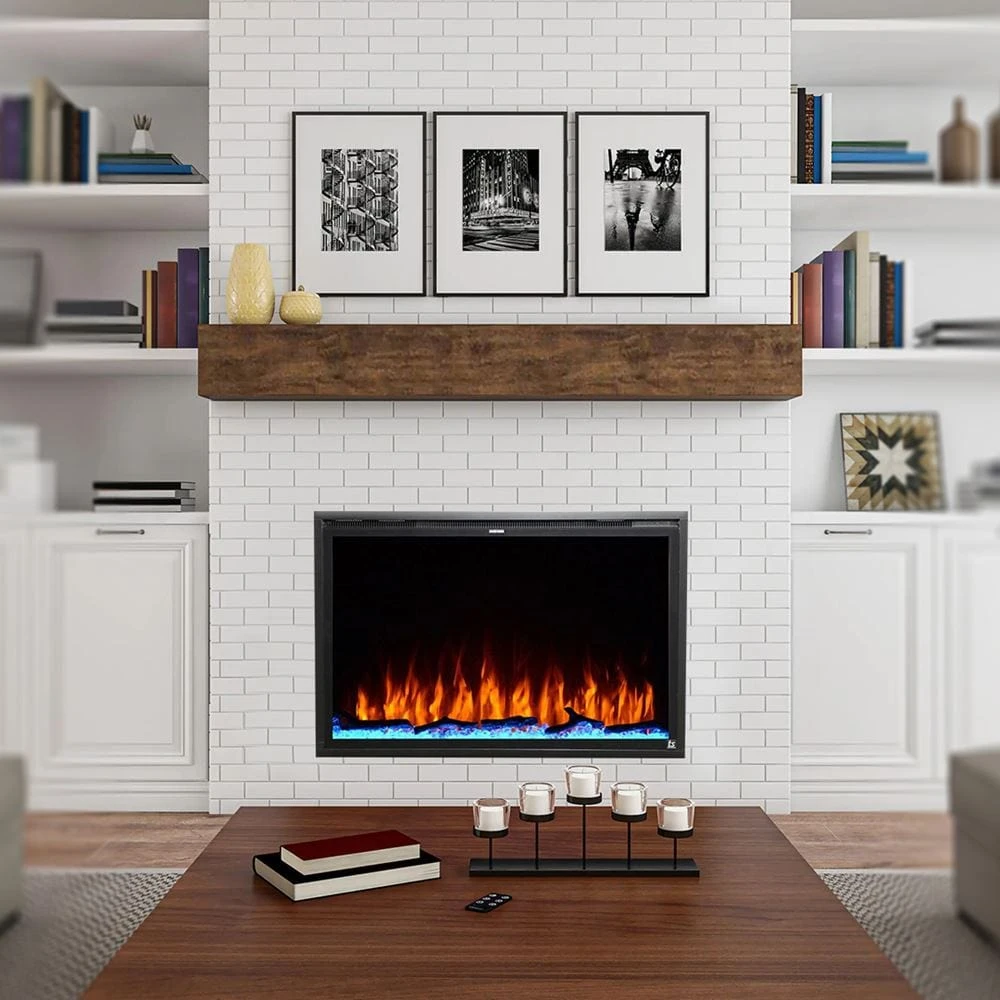 Touchstone Forte Elite 40-Inch Recessed/Wall Mounted Smart Electric Fireplace (#80052) 2 Touchstone Forte Elite 40-Inch Recessed/Wall Mounted Smart Electric Fireplace (#80052) - Image 2