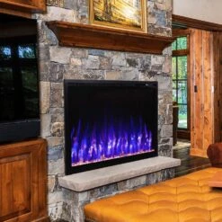 Touchstone Forte Elite 40-Inch Recessed/Wall Mounted Smart Electric Fireplace (#80052) 9 Touchstone Forte Elite 40-Inch Recessed/Wall Mounted Smart Electric Fireplace (#80052) -Dimplex Officials touchstone forte elite 40 inch recessed wall mounted smart electric fireplace 80052 80052 631361800529 29404233891934