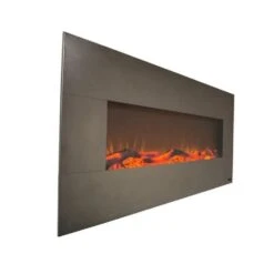 Touchstone Onyx Stainless 50-Inch Wall Mounted Electric Fireplace (#80026) -Dimplex Officials touchstone onyx stainless 50 inch wall mounted electric fireplace 80026 80026 631361800260 29677260341342