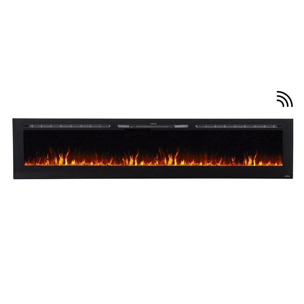 Touchstone Sideline 100-Inch Recessed Smart Electric Fireplace (#80032) 1 Touchstone Sideline 100-Inch Recessed Smart Electric Fireplace (#80032)