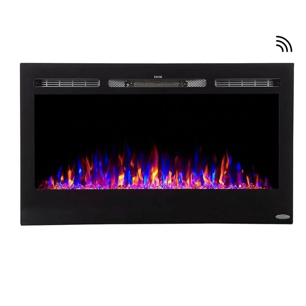 Touchstone Sideline 36-Inch Recessed Smart Electric Fireplace (#80014) 1 Touchstone Sideline 36-Inch Recessed Smart Electric Fireplace (#80014)