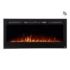 Touchstone Sideline 40-Inch Recessed Smart Electric Fireplace (#80027)