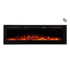 Touchstone Sideline 72-Inch Recessed Smart Electric Fireplace (#80015)