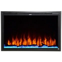 Touchstone Forte Elite 40-Inch Recessed/Wall Mounted Smart Electric Fireplace (#80052) 10 Touchstone Forte Elite 40-Inch Recessed/Wall Mounted Smart Electric Fireplace (#80052) -Dimplex Officials touchstone sideline elite forte 40 inch smart wifi enabled recessed electric fireplace 80052 80052 6 31361 80052 9 29115857502302