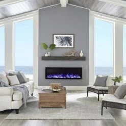 Touchstone Sideline Elite Smart Electric Fireplace (Alexa/Google Compatible) -Dimplex Officials touchstone sideline elite smart electric fireplace alexa google compatible 28830854643806