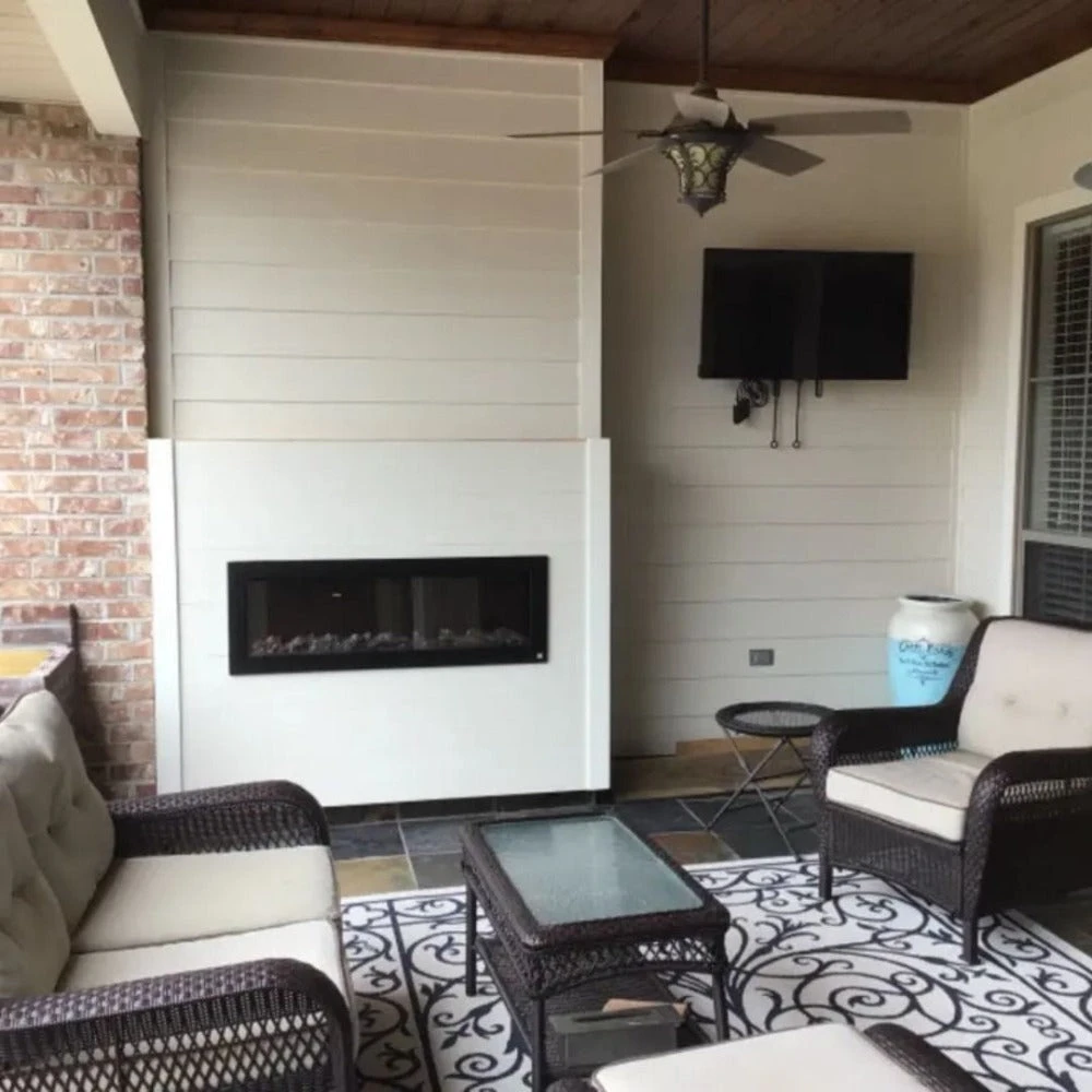 Touchstone Sideline Outdoor 50-Inch Recessed / Wall Mounted Electric Fireplace, No Heat (#80017) 5 Touchstone Sideline Outdoor 50-Inch Recessed / Wall Mounted Electric Fireplace, No Heat (#80017) - Image 5