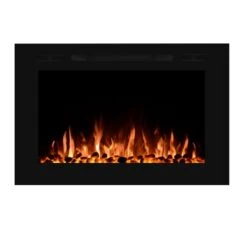 Touchstone Forte 40-Inch Recessed Smart Electric Fireplace (#80006) -Dimplex Officials touchstone touchstone forte 40 recessed electric fireplace 80006 13335663181918