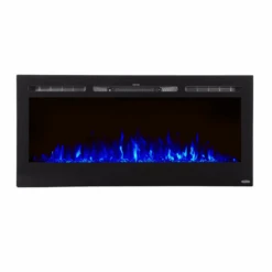 Touchstone Sideline 40-Inch Recessed Smart Electric Fireplace (#80027) -Dimplex Officials touchstone touchstone sideline 40 recessed electric fireplace 80027 28352931496030