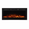 Touchstone Sideline 45-Inch Recessed Electric Fireplace (#80025)