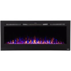 Touchstone Sideline 50-Inch Recessed Smart Electric Fireplace (#80004) -Dimplex Officials touchstone touchstone sideline 50 recessed electric fireplace 80004 28296631222366