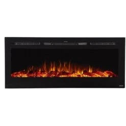 Touchstone Sideline 50-Inch Recessed Smart Electric Fireplace (#80004) -Dimplex Officials touchstone touchstone sideline 50 recessed electric fireplace 80004 28353349877854