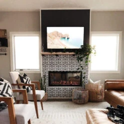 Touchstone Sideline Elite Smart Electric Fireplace (Alexa/Google Compatible) -Dimplex Officials touchstone touchstone sideline elite smart electric fireplace alexa google compatible 13790053531742