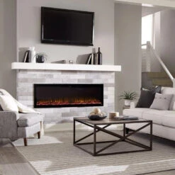 Touchstone Sideline Elite Smart Electric Fireplace (Alexa/Google Compatible) -Dimplex Officials touchstone touchstone sideline elite smart electric fireplace alexa google compatible 28352957612126