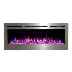Touchstone Sideline Stainless Steel 50-Inch Recessed Electric Fireplace (#86273) 14 Touchstone Sideline Stainless Steel 50-Inch Recessed Electric Fireplace (#86273) -Dimplex Officials touchstone touchstone sideline stainless steel 50 recessed electric fireplace 86273 28353493762142