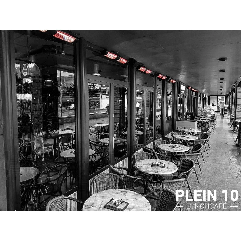 Victory 38-Inch All Weather Electric Infrared Heater - 3000W, 240V, Black 4 Victory 38-Inch All Weather Electric Infrared Heater - 3000W, 240V, Black - Image 4