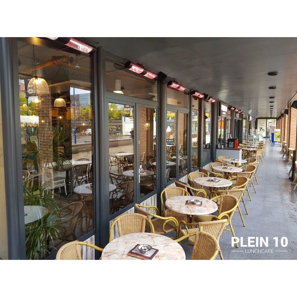 Victory 38-Inch All Weather Electric Infrared Heater - 3000W, 240V, Black 3 Victory 38-Inch All Weather Electric Infrared Heater - 3000W, 240V, Black - Image 3