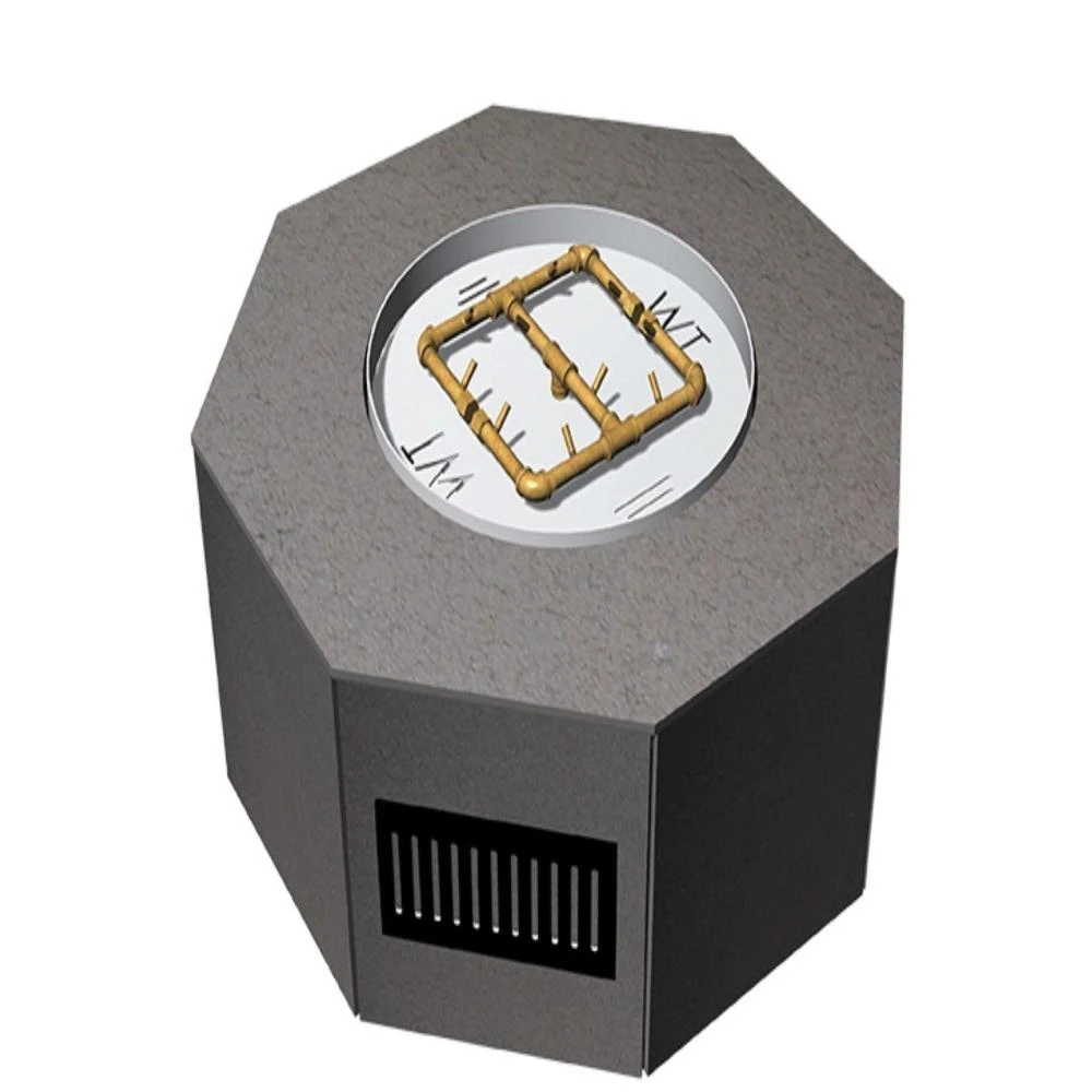 Warming Trends Ready To Finish Octagon Gas Fire Pit, Sizes: 42" - 60" Wide 3 Warming Trends Ready To Finish Octagon Gas Fire Pit, Sizes: 42" - 60" Wide - Image 3