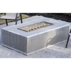 Warming Trends Ready To Finish Rectangular Gas Fire Pit, Sizes: 48" - 72" Long -Dimplex Officials warming trends warming trends ready to finish rectangular gas fire pit sizes 48 72 long 13917469507678